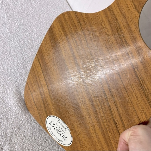 Vintage Harvest Bounty Melamine Cutting Boards Charcuterie Boards X2 - Picture 12 of 14